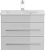 Badmöbel Waschplatz "Portus 600 SlimLine" 60 cm weiß Produktbild-Vorschau 8