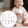 Minicee Baby Rassel Set 10-teilig Sensorik Spielzeug Produktbild-Vorschau 3