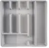 Wkład na sztućce do szuflady rozsuwany szary 36,5x27,5 cm Podgląd zdjęcia produktu 6