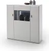 Amora Highboard mit 2 Türen und 1 Tür mit Glas, 5 Produktbild-Vorschau 1
