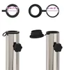 vidaXL Pied de parasol en acier inoxydable naturel 0,63 kg Voir les images du produit 5