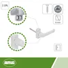 Amig – Rosettengarnitur für Türen | Modell Epsilon | Produktbild-Vorschau 4