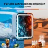 Puluomis Mini Kühlschrank 4L mit LED Spiegel tragbar für Produktbild-Vorschau 3
