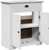 vidaXL Onderkast voor wastafel, model BODO, wit, 70x35x80 Productafbeelding-voorbeeld 5