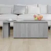 vidaXL Couchtisch Grau Sonoma 150x50x35 cm Holzwerkstoff - Produktbild-Vorschau 4