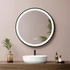 EMKE Specchio da bagno a LED rotondo diametro 50 cm Anteprima dell’immagine prodotto 1
