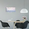 Wanduhr aus Glas – 60x30 cm - Glasbild - Glasuhr - Produktbild-Vorschau 3