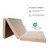 A folded mattress on a white background, with informational text and logos. Náhľad obrázku produktu