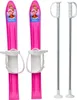 Baby Ski 60 cm, plastikowe narty dla dzieci, różowe Podgląd zdjęcia produktu 2