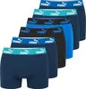 Puma Pánské Boxerské Šortky 6-Balení Bavlna Barva Blue Náhled obrázku produktu 2