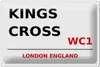 Blechschild London 30x20cm England Kings Cross WC1 Produktbild-Vorschau 1
