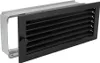 Warmluftgitter WG 3515 S Lüftungsgitter Schwarz 350 x 150mm Produktbild-Vorschau 1