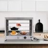 4 étages de chauffe-plats Vitrine chauffante pour Voir les images du produit 3
