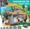 LOVPET® Hundebox Hundetransportbox faltbar Inkl.Hundenapf Produktbild-Vorschau 2