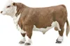 spielfigur Stier braun/weiß 13 x 8 cm Produktbild-Vorschau 1