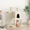 vidaXL Graffiatoio in sisal Grigio chiaro 96,5 cm Anteprima dell’immagine prodotto 9
