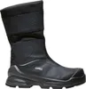 A black Uvex winter boot is shown against a white background. Voir les images du produit