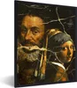 MuchoWow® Gerahmtes Poster Kunst - Collage - Alte Meister Produktbild-Vorschau 1