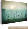 MuchoWow® - Leinwandbilder - Natur - Vintage - Blumen - Produktbild-Vorschau 1