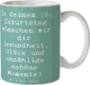 Mr. & Mrs. Panda Tasse Spruch 96. Geburtstag - Meeresbrise Produktbild-Vorschau 1