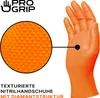 Arbeitshandschuhe aus dickem orangefarbenem Nitril mit Produktbild-Vorschau 4