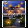 8 solárních zahradních lamp s LED a efektem plamene, Náhled obrázku produktu 6