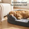 FEANDREA Hundebett, Hundekissen, wasserdichte Innenschicht, Produktbild-Vorschau 12