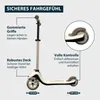 HUDORA Tri-Scooter – Ivoor – met LED-wielen – driewieler Productafbeelding-voorbeeld 4