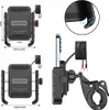 Robuster Motorrad-Handyhalter mit QC3.0 USB-Ladegerät Produktbild-Vorschau 6