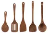 5er Kochlöffel Set aus Holz Küchenhelfer Löffel Set zum Produktbild-Vorschau 1