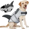 Hunde Schwimmweste Hai, mit Rückenflosse, verstellbar, Pet Produktbild-Vorschau 1