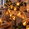 LED Lichterkette Herzen 10 LED 165cm Kupfer Warmweiß Produktbild-Vorschau 7
