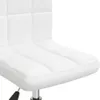 vidaXL Chaise de bureau Pivotante Blanc Similicuir Voir les images du produit 7