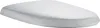A white toilet seat lid shown from a diagonal angle. Anteprima dell’immagine prodotto