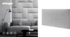STEGU Čalouněný panel WALL CUSHION Nástěnný polštářek Náhled obrázku produktu 2