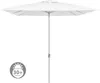 Sonnenschirm 3x3m quadratisch weiß Garten Balkon knickbar Produktbild-Vorschau 7