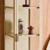 sweeek - Schrank aus Stahl und gehärtetem Glas, 1 Tür, 160 Produktbild-Vorschau 4