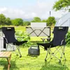Campingstühle 2er Set klappbar, Angelstuhl mit Fußstütze & Produktbild-Vorschau 4