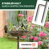 TOPANBIETER 999 Vogeltränke Blatt Vogelbad Gusseisen Produktbild-Vorschau 4