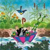 Puzzle Krtek a paraplíčko 18x18cm 3x55 dílků v krabici Náhľad obrázku produktu 4