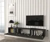 Hängendes TV Lowboard Damla mit 3 Türen, modernes Design, Produktbild-Vorschau 3