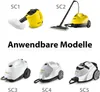 14-tlg. Zubehör für Kärcher Dampfreiniger Easyfix SC1 bis Produktbild-Vorschau 3