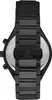 The back of a black Maserati watch with a metal band. Náhľad obrázku produktu