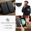Samsung Galaxy S23 FE Hülle, Retro Kunstledertasche Stand Produktbild-Vorschau 5