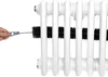Radiatore tradizionale a 3 colonne - 300 x 832 mm - Bianco Anteprima dell’immagine prodotto 6