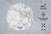 MuchoWow® Mauspad Mousepad Deutschland - Karte - Ulm - Produktbild-Vorschau 2
