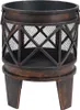 A product shot of a fire pit on a white background. Produktbild-Vorschau
