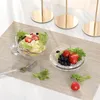 Müslischüssel aus Glas Suppenschüssel aus Glas mit Griff, Produktbild-Vorschau 4