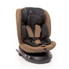 A brown and black car seat is shown against a white background. Produktbild-Vorschau