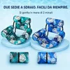 Set di due sdraio per piscina – POOLYRA, verde e blu Anteprima dell’immagine prodotto 5